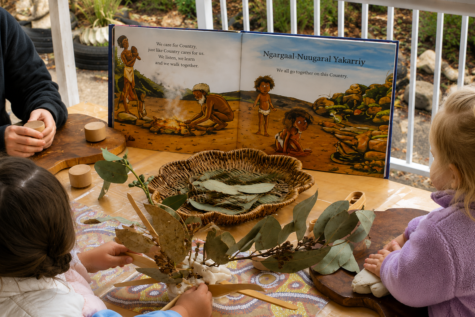 Learning connected to Country and First Nations cultures at Lakeview Preschool